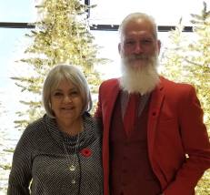 laurie and fashion Santa